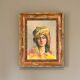 Orientalist painting, portrait of a woman, 1940/60