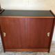 Meuble de rangement  vintage portes coulissantes