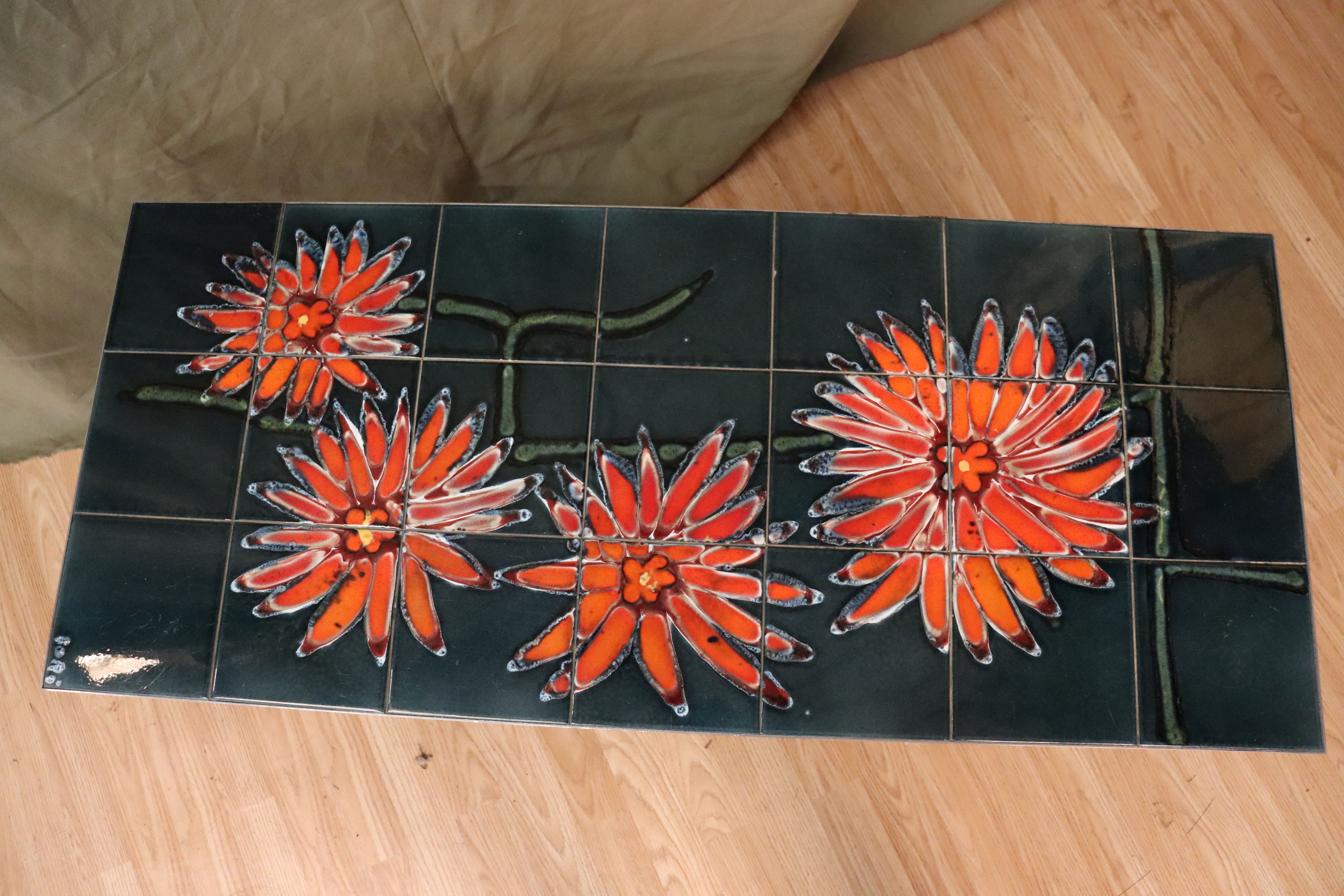 Ceramic coffee table