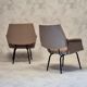 Paire de Fauteuils Français - Moderniste - Ca 1950