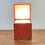 Cini & nils lamp – iconic opi milano design - model: cuboluce red