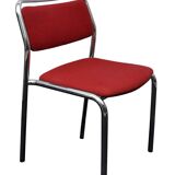 Chaise scandinave chrome, vintage