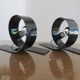 Pair of "looping" lamps by Massive editions 1990