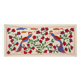Tapis turc vintage noué à la main 45x96cm