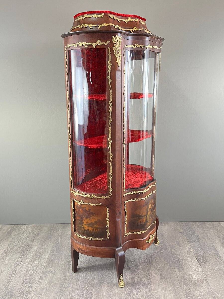 Louis XV Style Display Cabinet, 19th Century
