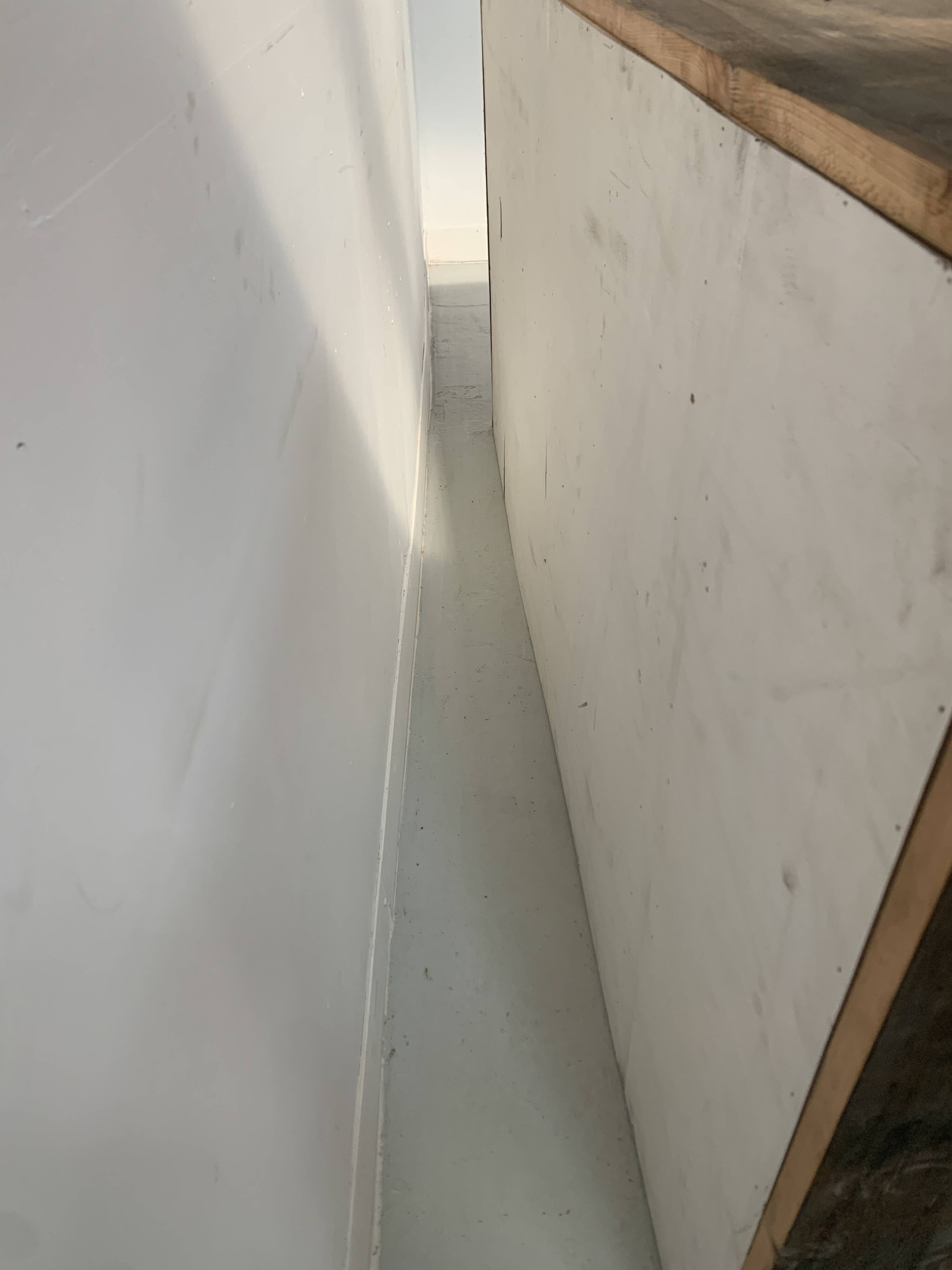 30-drawer storage unit in patinated fir, 20th century