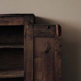 Antique mountain wardrobe in solid oak – 19th century