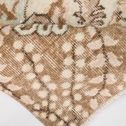 6x9 Cream & Brown Oriental Vintage Rug, 175x290Cm