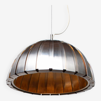 Mid Century Calotta Pendant Lamp By Elio Martinelli