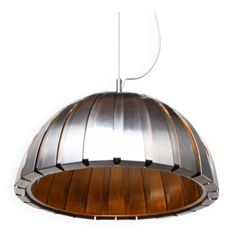 Mid Century Calotta Pendant Lamp By Elio Martinelli