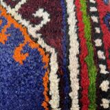 Housse de coussin de tapis turc vintage 30 x 50 cm