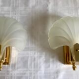 Pair of shell sconces