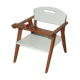 Chaise de poupée en bois vintage