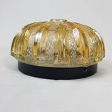 Glass globe ceiling light