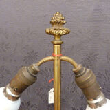 XIX lamp brass