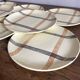 Salins France "rope" dinner plates, 1950s