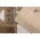 1970s Vintage Turkish Hand-Knotted Wool Cotton Beige Runner Rug 90x391