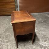 Coiffeuse en bois merisier
