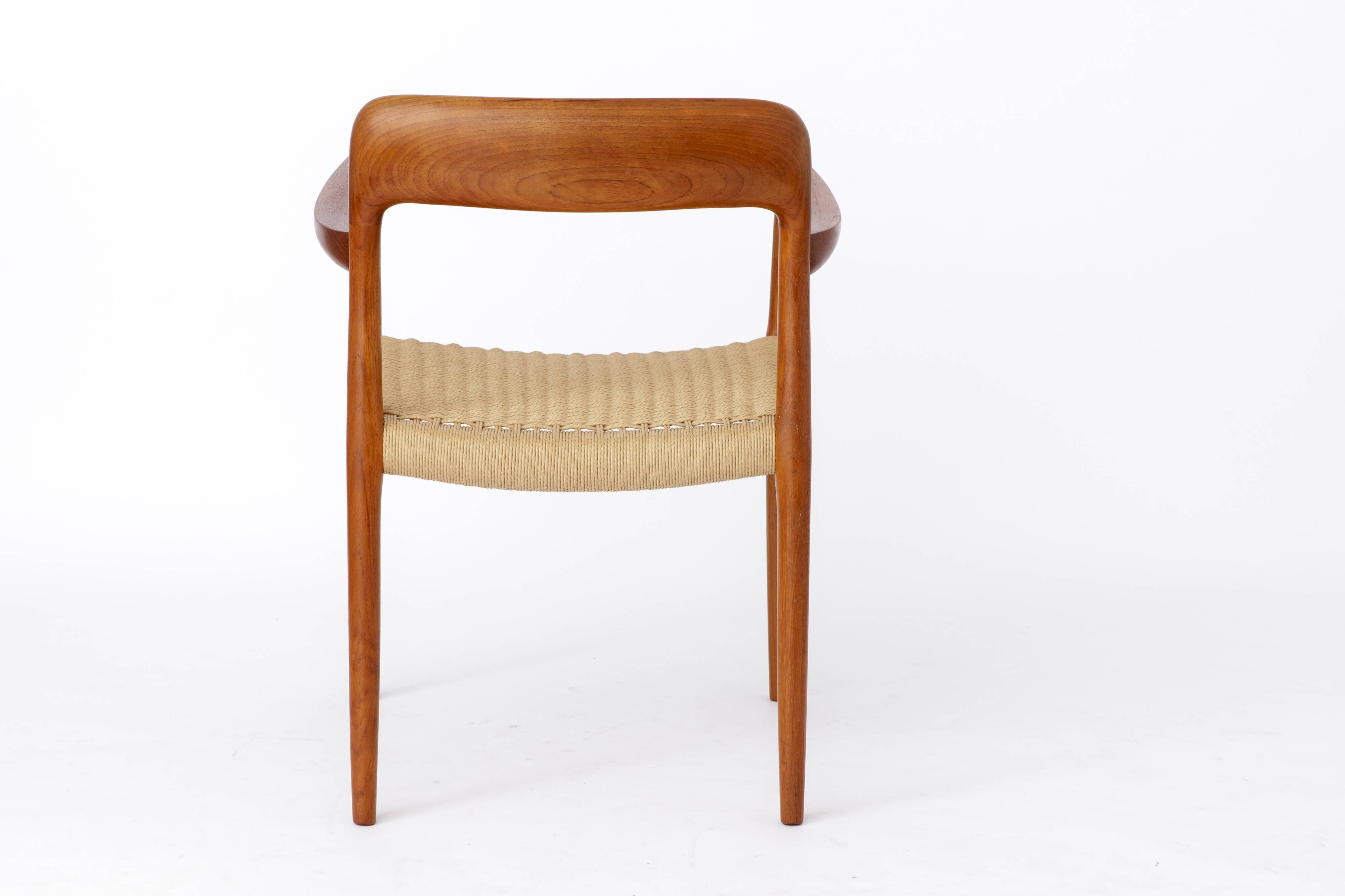 1 of 2 Armchair No. 56 by Niels Otto Møller (1954) – Teak Frame