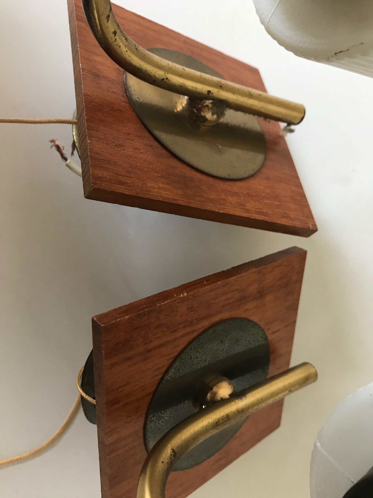 Pair of vintage 1960s sconces