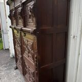 Meuble Style Renaissance En Chêne Massif, Début XIXe Siècle