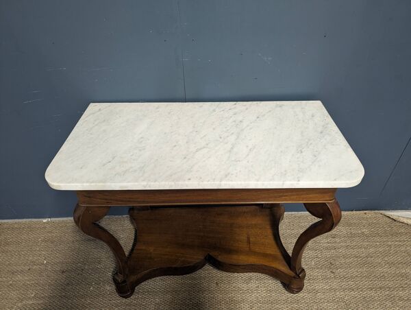 Console époque Louis Philippe en acajou