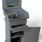 Rare Art Deco cabin washstand – antique marine furniture ~1930