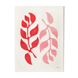 Painting on paper • Rose M750 • signed eawy