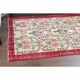 Vintage Turkish Oushak Handmade Wool Cotton Red Area Rug 107x191