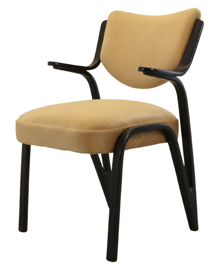 Vintage mid century schwingsessel 'fehrbellin'