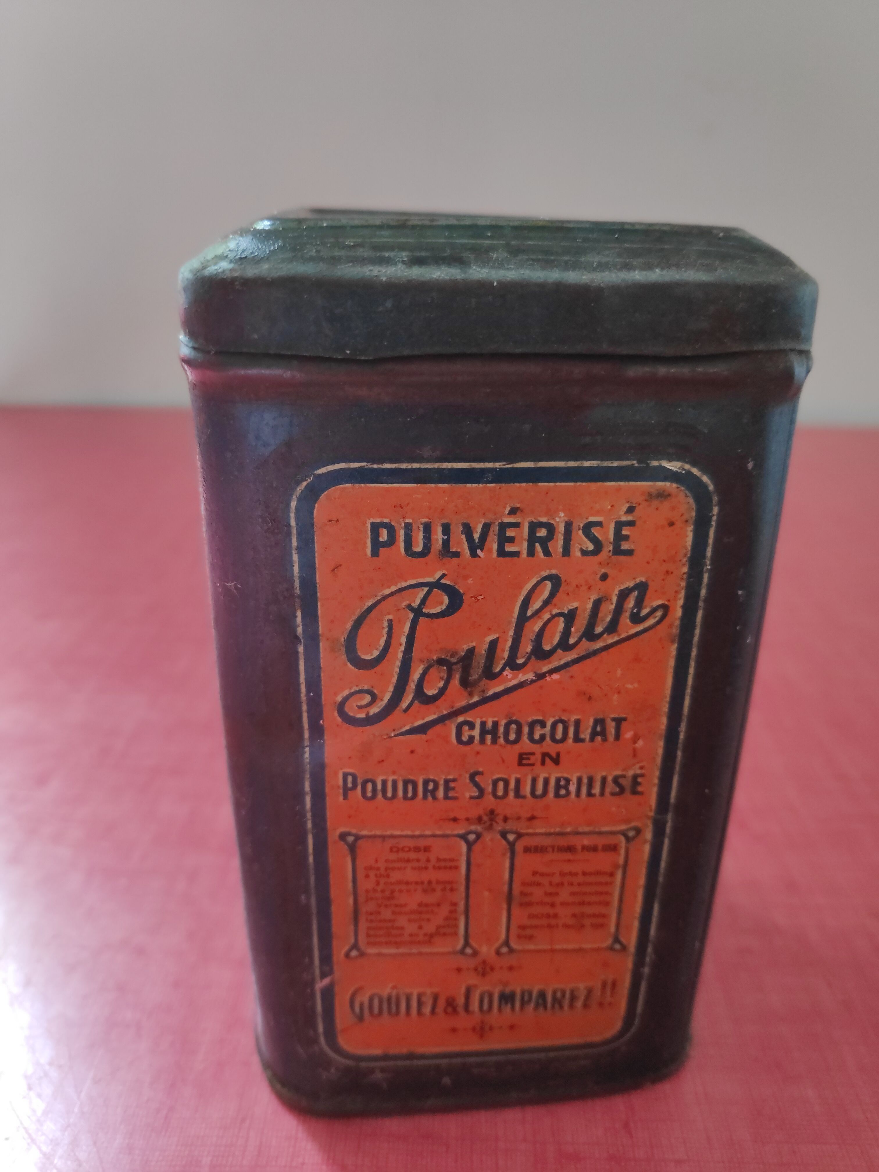 Vintage Poulain chocolate box