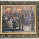 Nestor, peintre Espagnol du XXe siècle - Huile sur toile - Violoniste