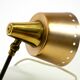Two beautiful rare Mid Century Modern brass table lamps