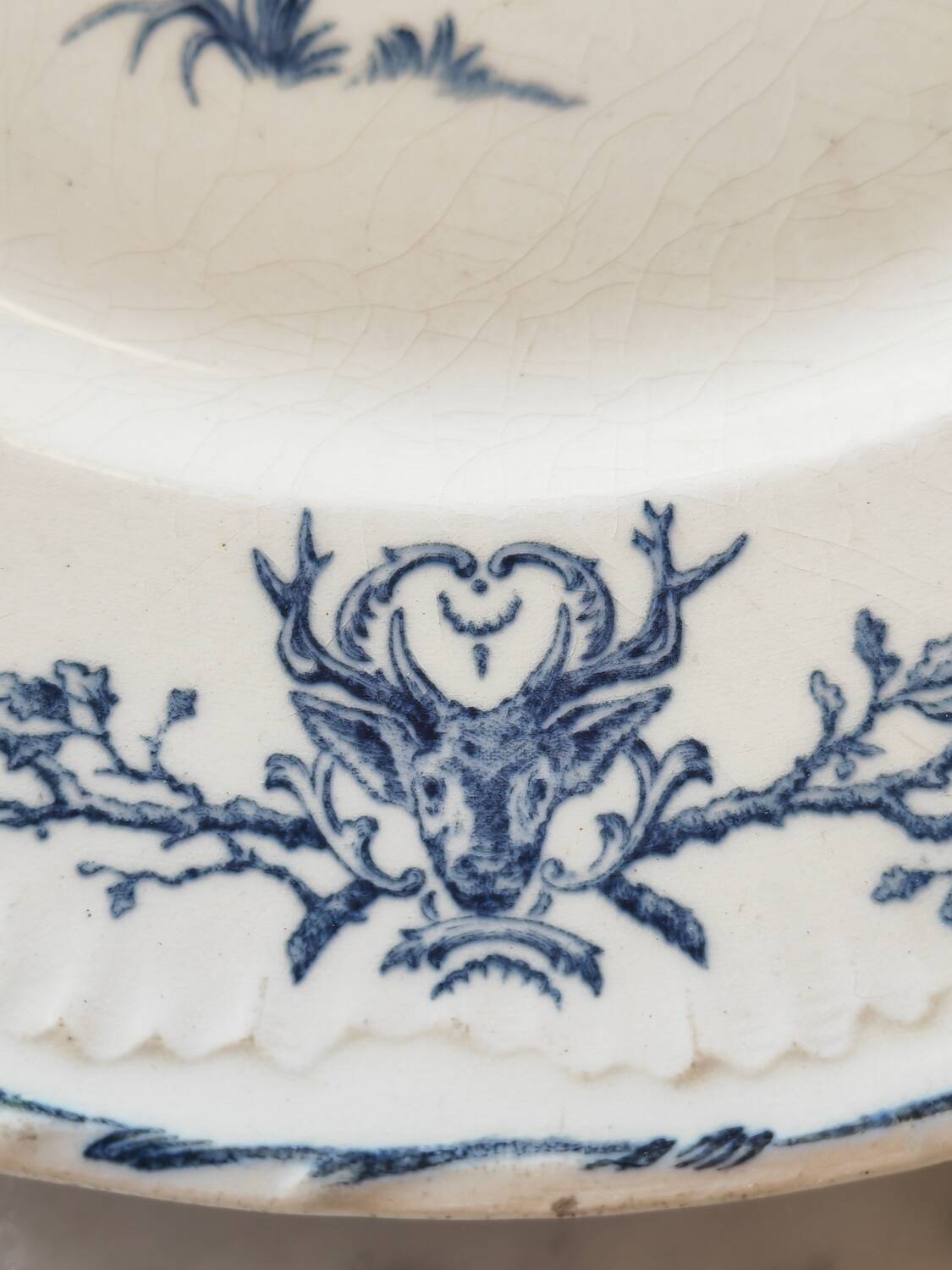 Gien plate, 19th century