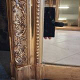 19th century mirror 201 x 140