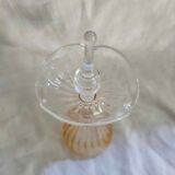Blown glass perfume bottle