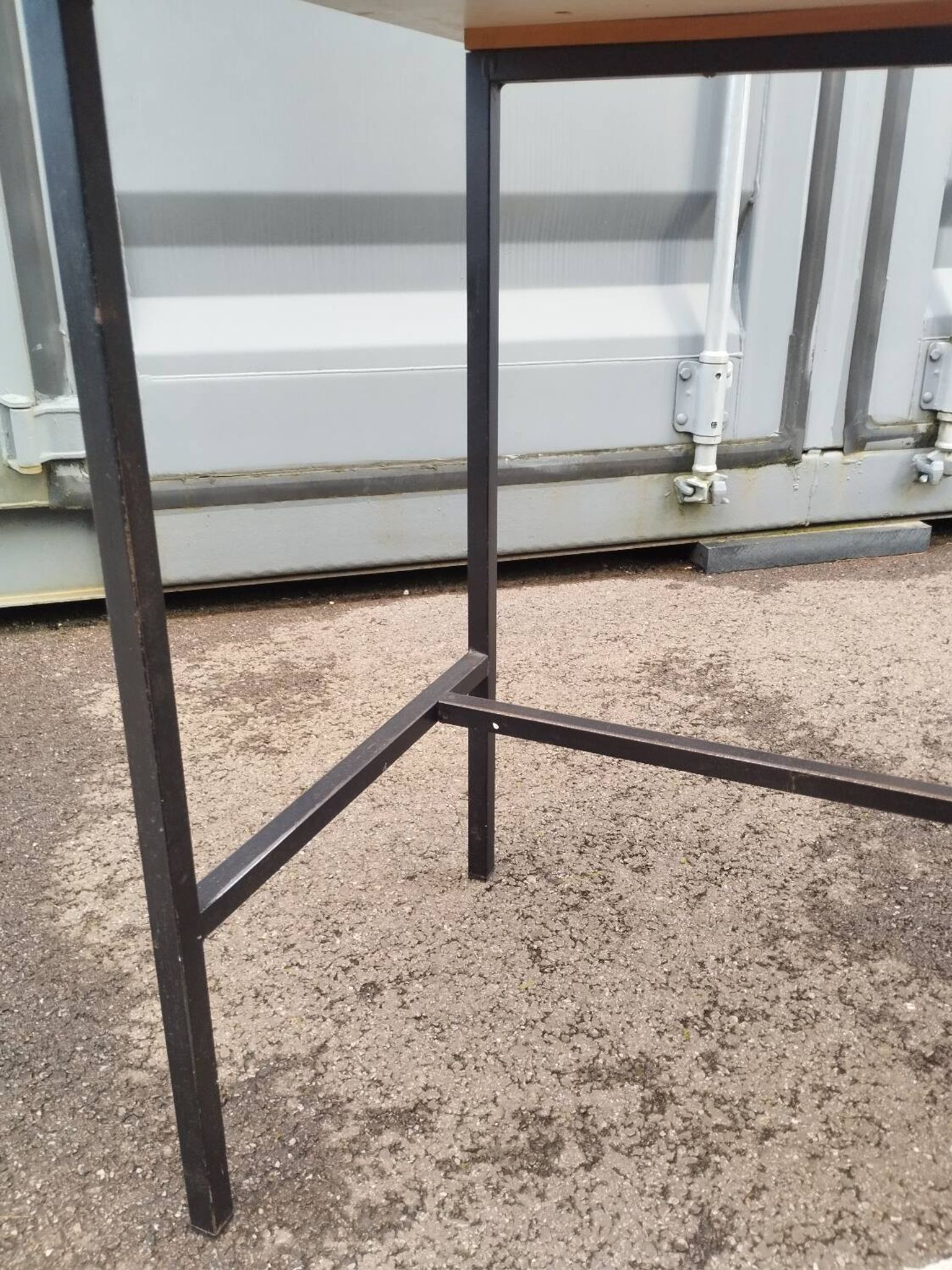 Vintage metal desk