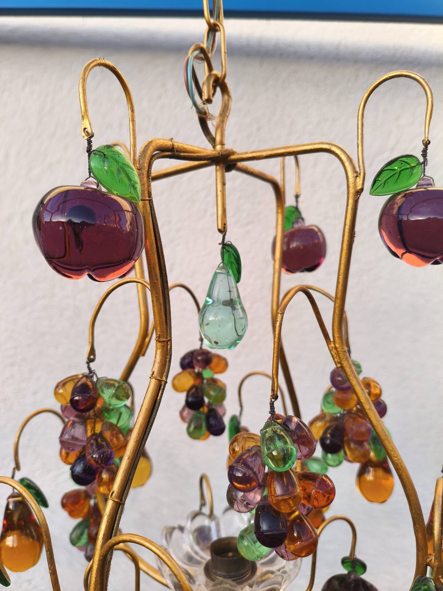 Murano glass chandelier