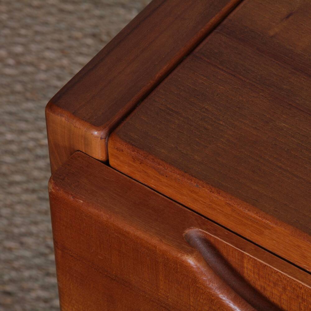 Elm desk published by Maison Regain, 1980