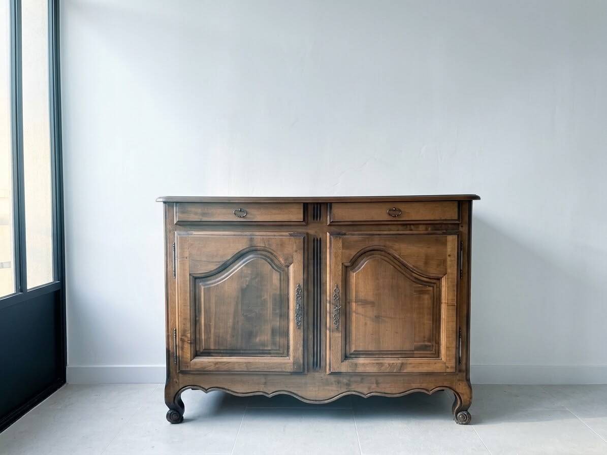 Authentic solid wood chest of drawers
