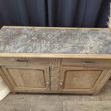 Buffet bas chêne massif