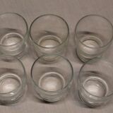 Lot of 6 Duralex glasses