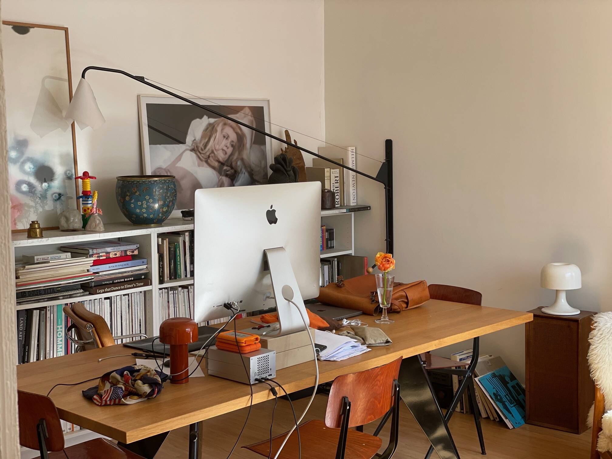 Table EM Jean Prouvé (reissue Vitra)