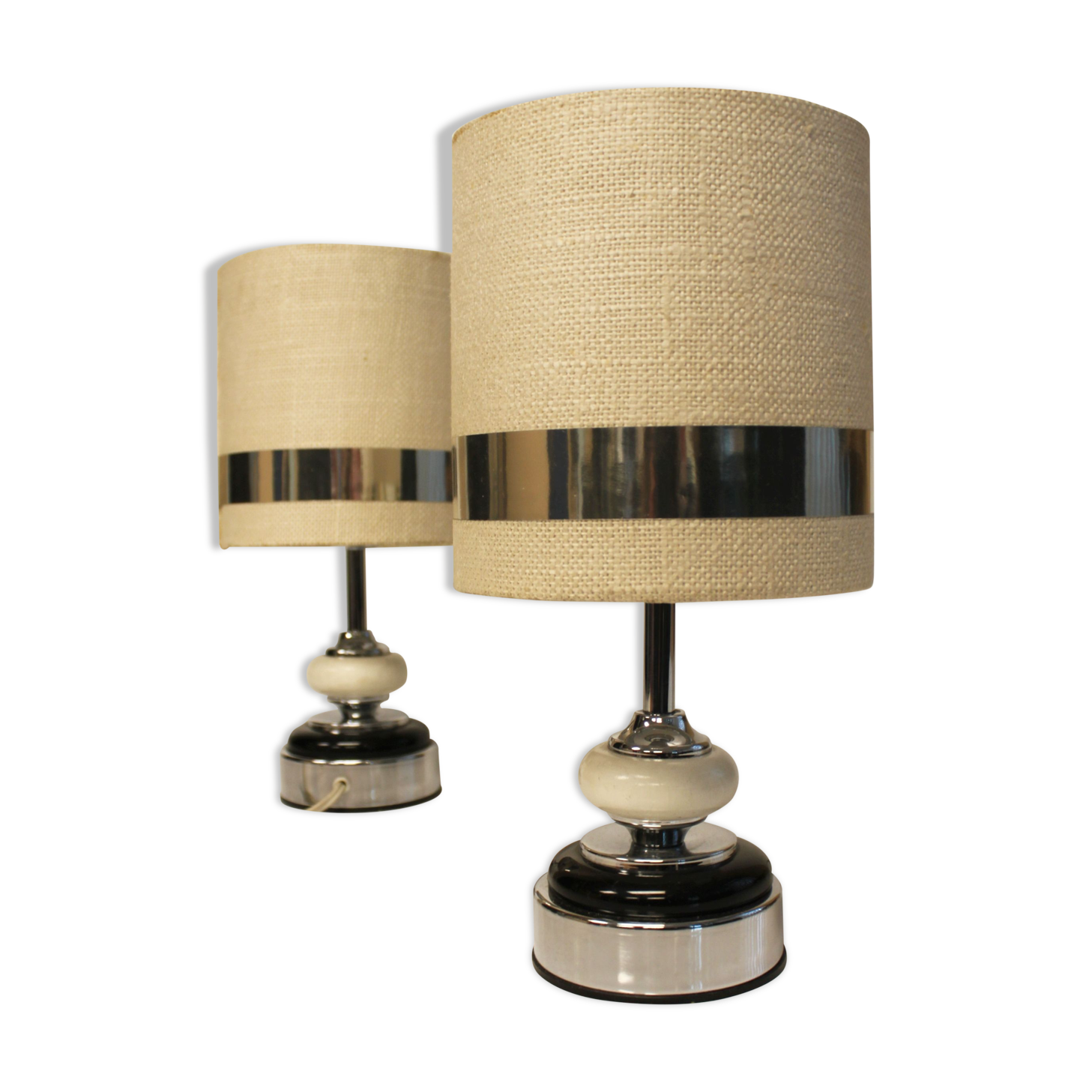 Pair of Delmas brand lamps