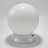 Opaline globe ceiling light