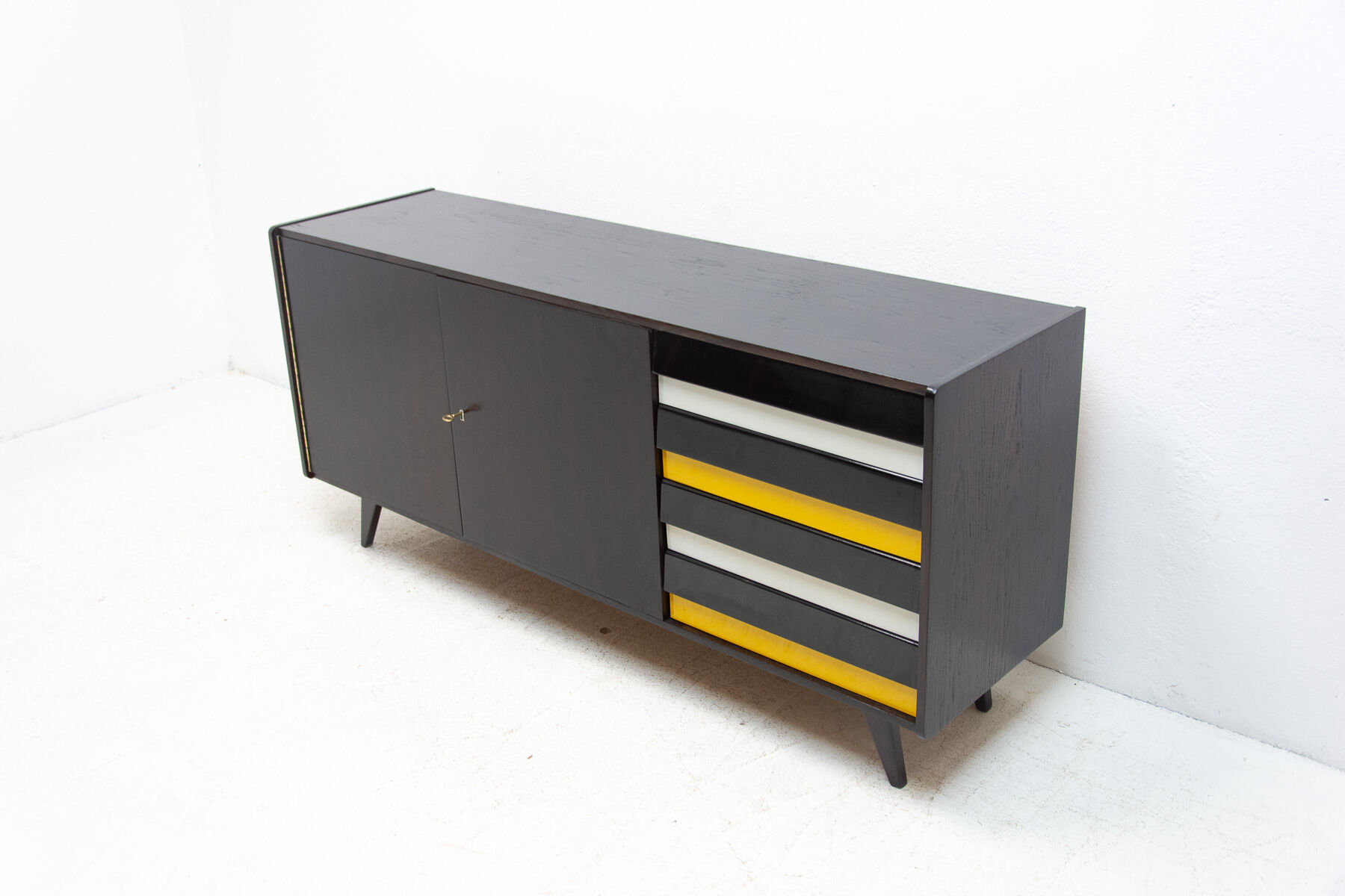 Mid century u-460 sideboard by jiří jiroutek for interiér praha