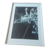 Modernist painting by Francisco Melo 1983