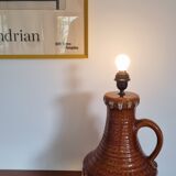 Pied de lampe haute fat lava