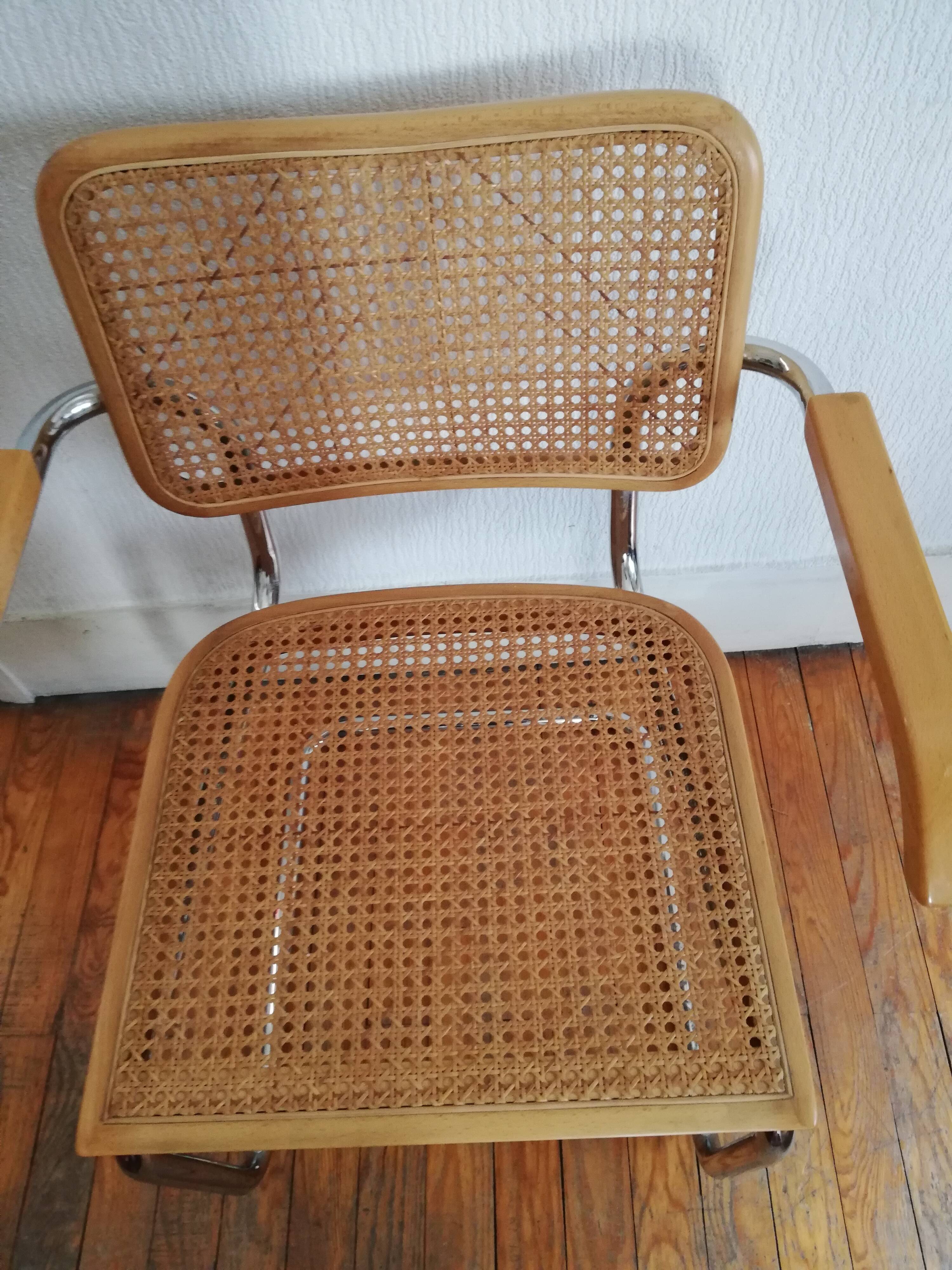 Chair cesca b64 Marcel Breuer 1970