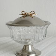 glass and aluminium stand-up cup